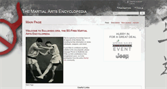 Desktop Screenshot of bullshido.org